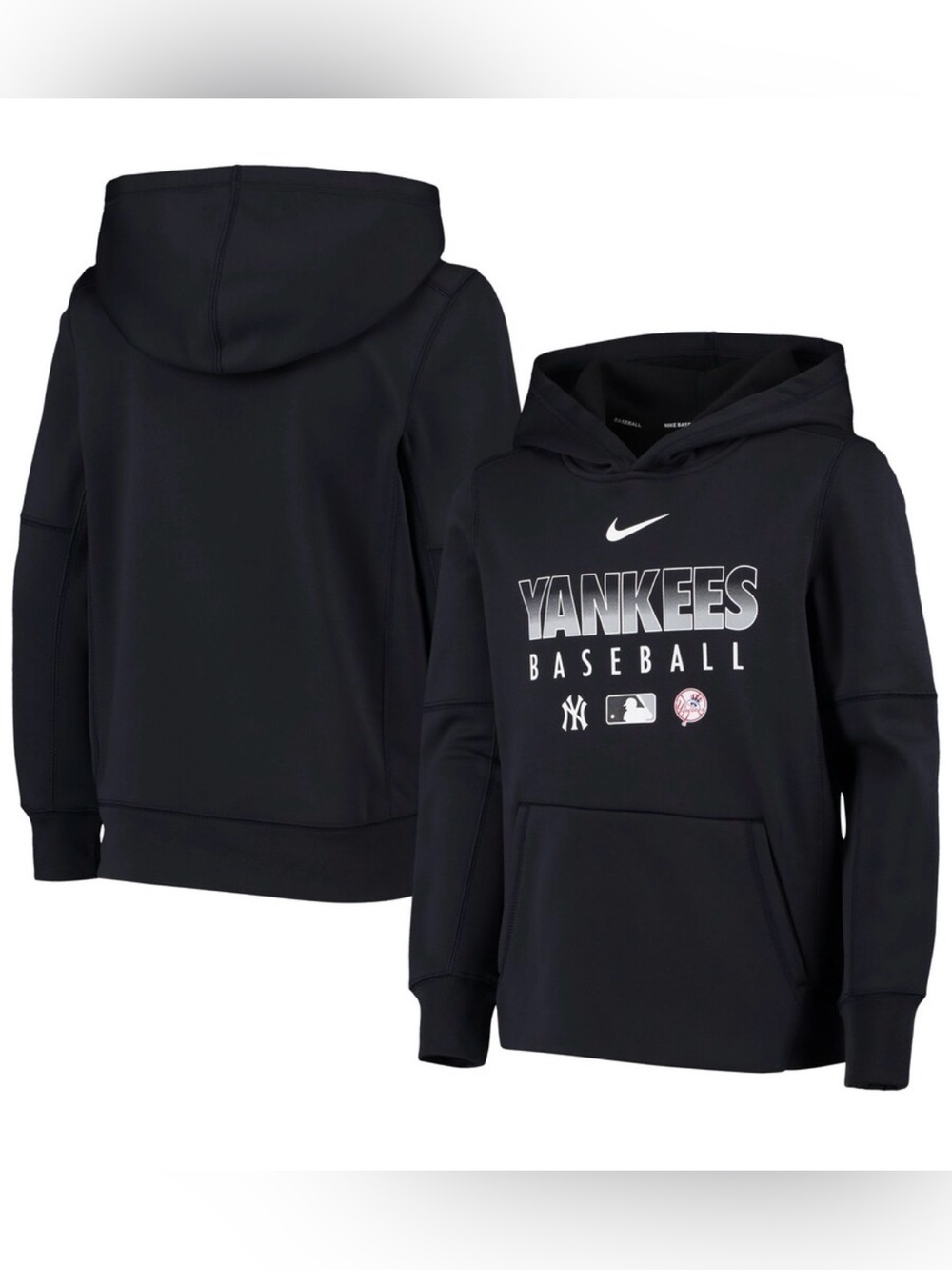 NIKE NY Yankees Authentic Collection Therma Performance Hoodie L RARE!